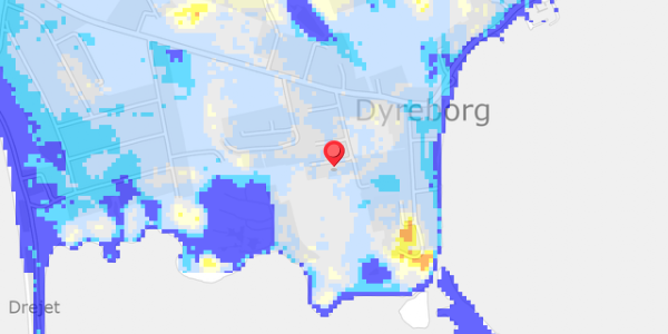 Grundvandsdybder på Store Stege 18