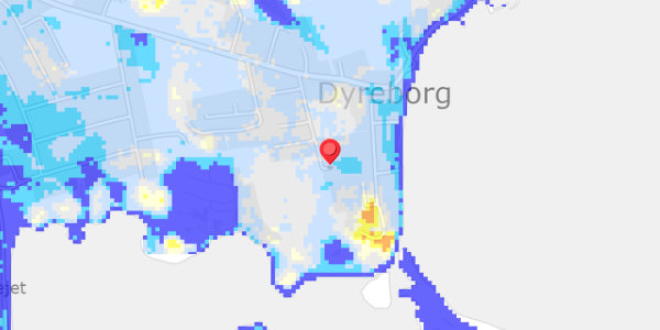 Grundvandsdybder på Store Stege 21