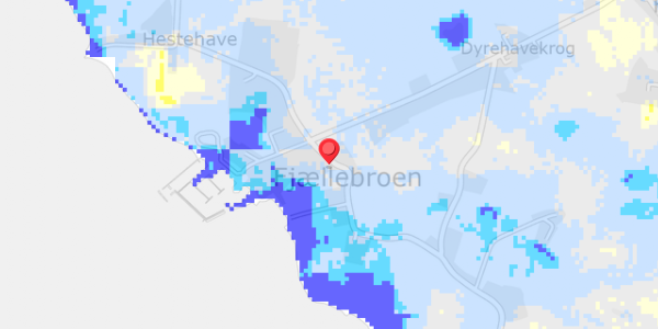 Grundvandsdybder på Strandhuse 43