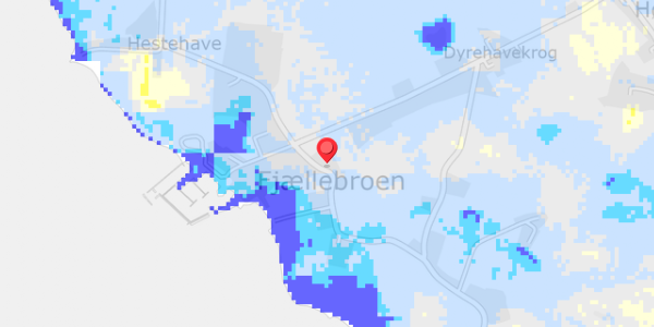 Grundvandsdybder på Strandhuse 44