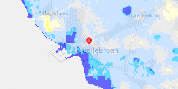 Grundvandsdybder på Strandhuse 45