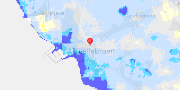 Grundvandsdybder på Strandhuse 46