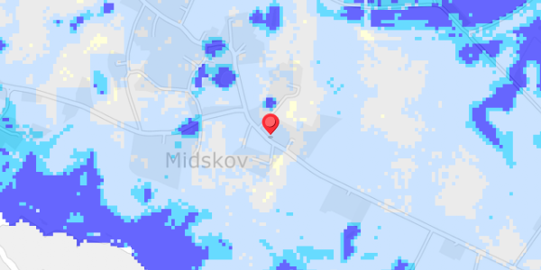 Grundvandsdybder på Midskovvej 220