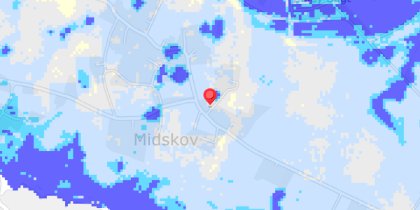 Grundvandsdybder på Midskovvej 226