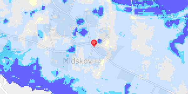 Grundvandsdybder på Midskovvej 228