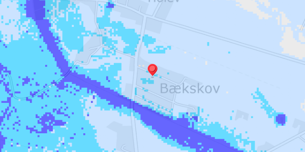 Grundvandsdybder på Bækskov 9