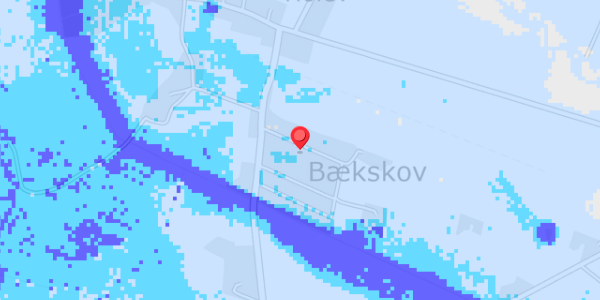 Grundvandsdybder på Bækskov 11