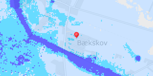 Grundvandsdybder på Bækskov 13