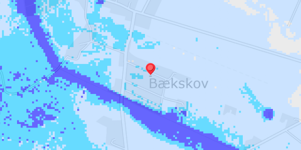 Grundvandsdybder på Bækskov 15
