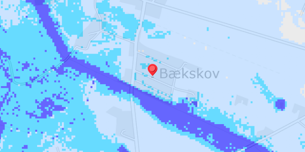 Grundvandsdybder på Bækskov 36