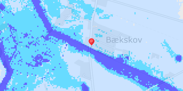 Grundvandsdybder på Bækskov 45