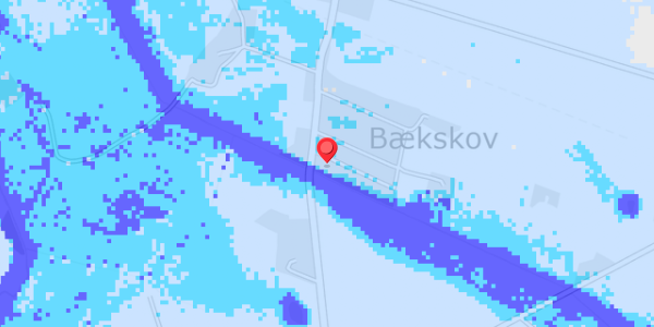 Grundvandsdybder på Bækskov 47