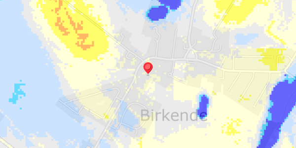 Grundvandsdybder på Østerled 8