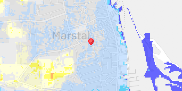 Grundvandsdybder på Markgade 1