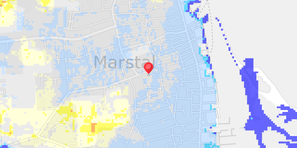 Grundvandsdybder på Markgade 9