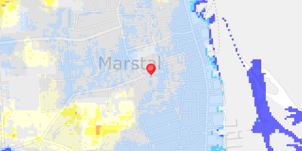 Grundvandsdybder på Markgade 13