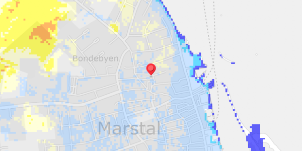 Grundvandsdybder på Bredgade 7
