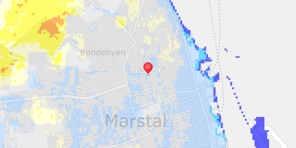 Grundvandsdybder på Mellemgade 2