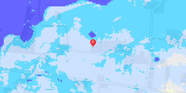 Grundvandsdybder på Kustrupvej 21