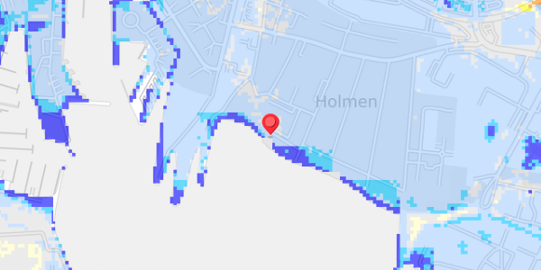Grundvandsdybder på Holmen 15