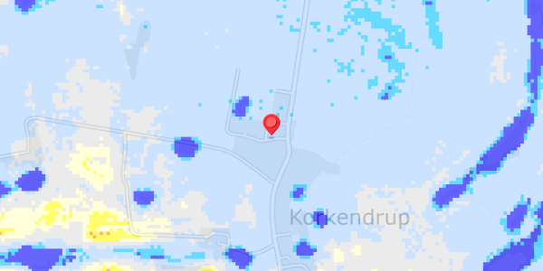 Grundvandsdybder på Korkendrupvej 21