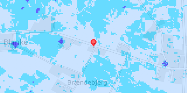 Grundvandsdybder på Brentebjerg 2