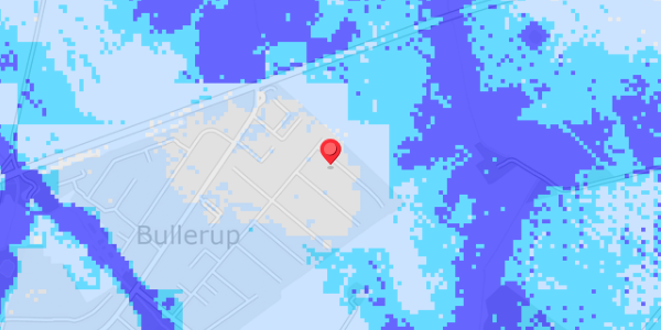 Grundvandsdybder på Daltoften 157