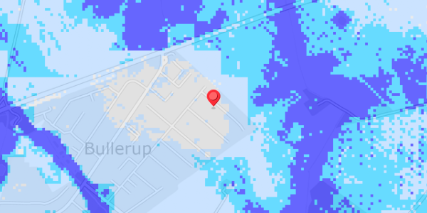 Grundvandsdybder på Daltoften 159