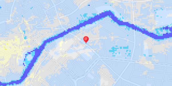 Grundvandsdybder på Frederiksgade 32, 2. th
