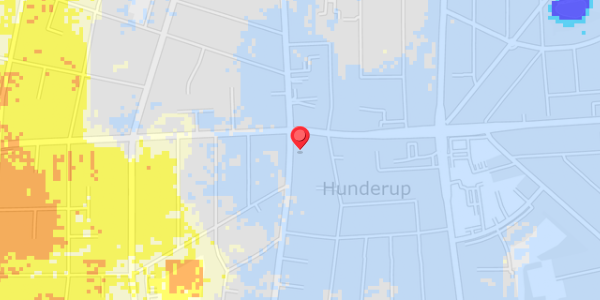 Grundvandsdybder på Hunderupvej 130