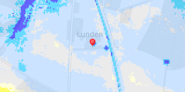 Grundvandsdybder på Lunden 1