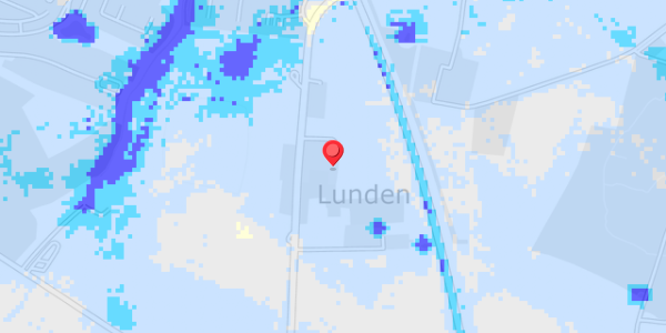 Grundvandsdybder på Lunden 13