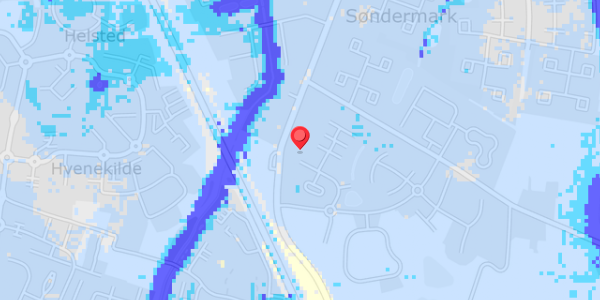 Grundvandsdybder på Lunden 35B