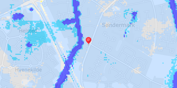 Grundvandsdybder på Lunden 36
