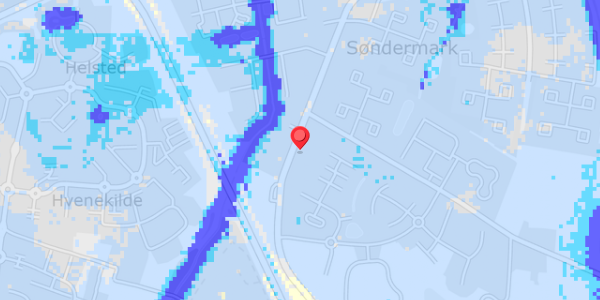 Grundvandsdybder på Lunden 39
