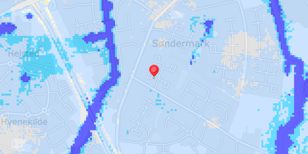 Grundvandsdybder på Markhaven 4