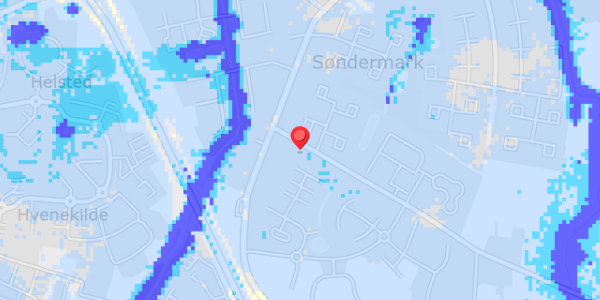 Grundvandsdybder på Markhaven 9