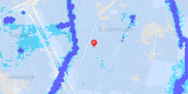 Grundvandsdybder på Markhaven 10D