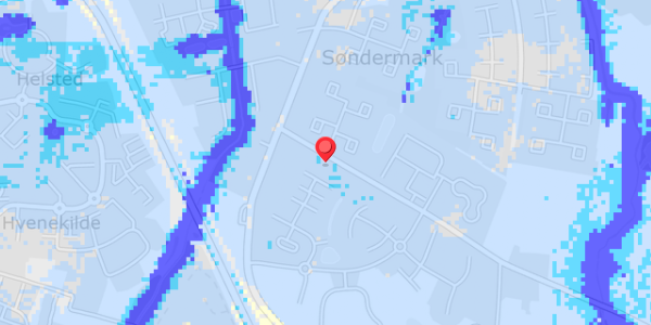 Grundvandsdybder på Markhaven 13