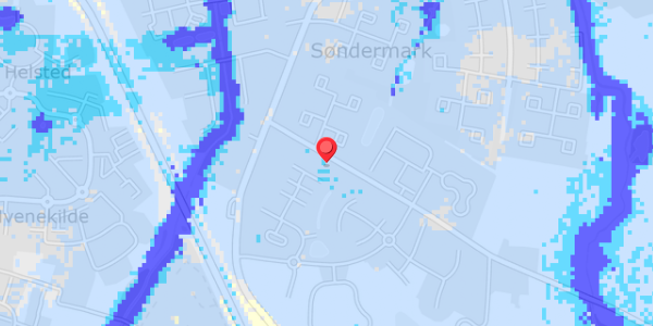 Grundvandsdybder på Markhaven 17