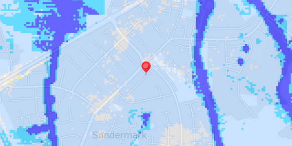 Grundvandsdybder på Parallellen 5