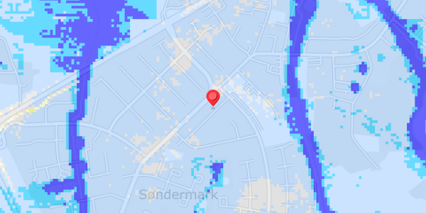 Grundvandsdybder på Parallellen 7