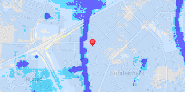 Grundvandsdybder på Saven 1