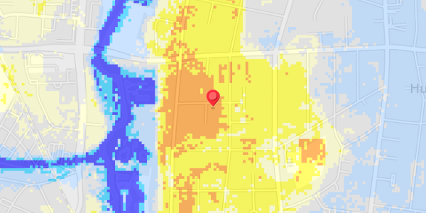 Grundvandsdybder på Stenosgade 13