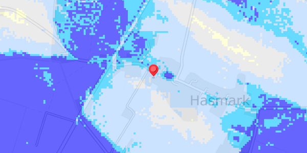 Grundvandsdybder på Hasmark Gade 21