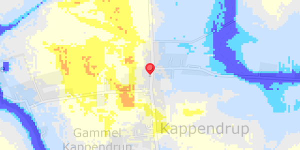 Grundvandsdybder på Kappendrup 17