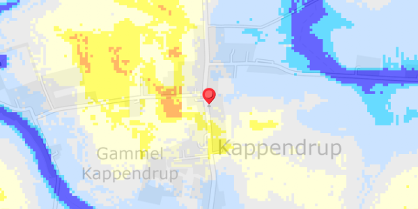 Grundvandsdybder på Kappendrup 26