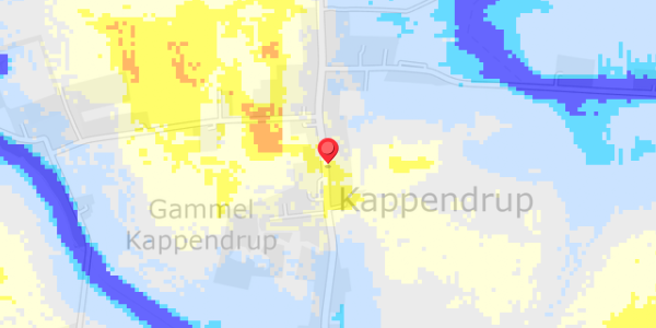Grundvandsdybder på Kappendrup 32