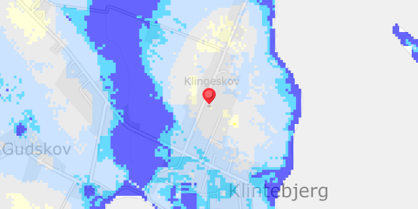 Grundvandsdybder på Klingeskov 21