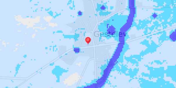 Grundvandsdybder på Gestelevvej 31